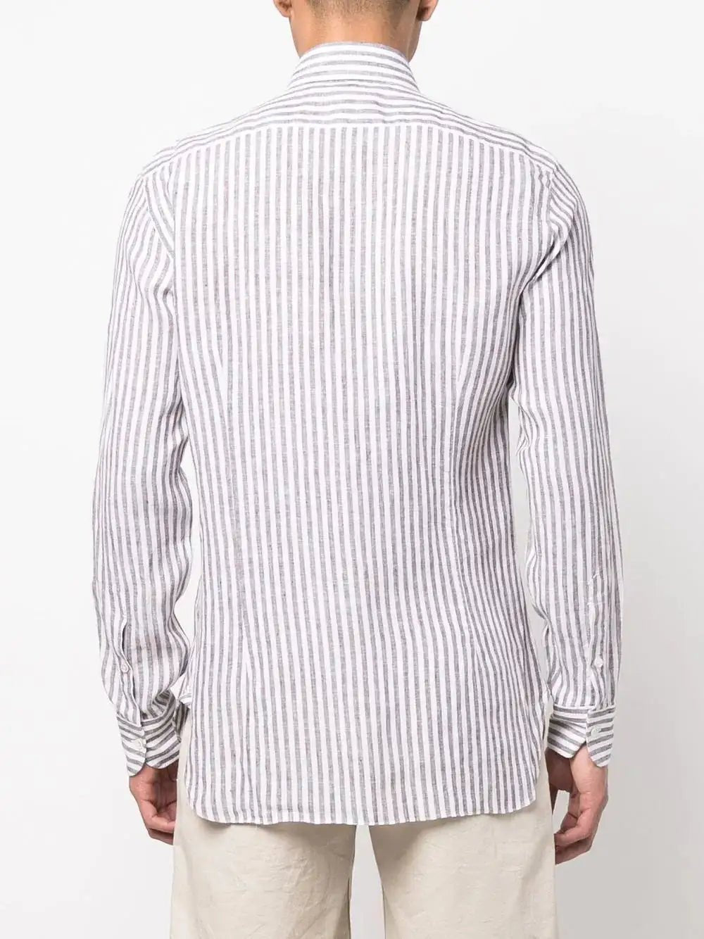 BARBA - Ризи - Stripe Cutaway - collar Shirt - Love|Labels