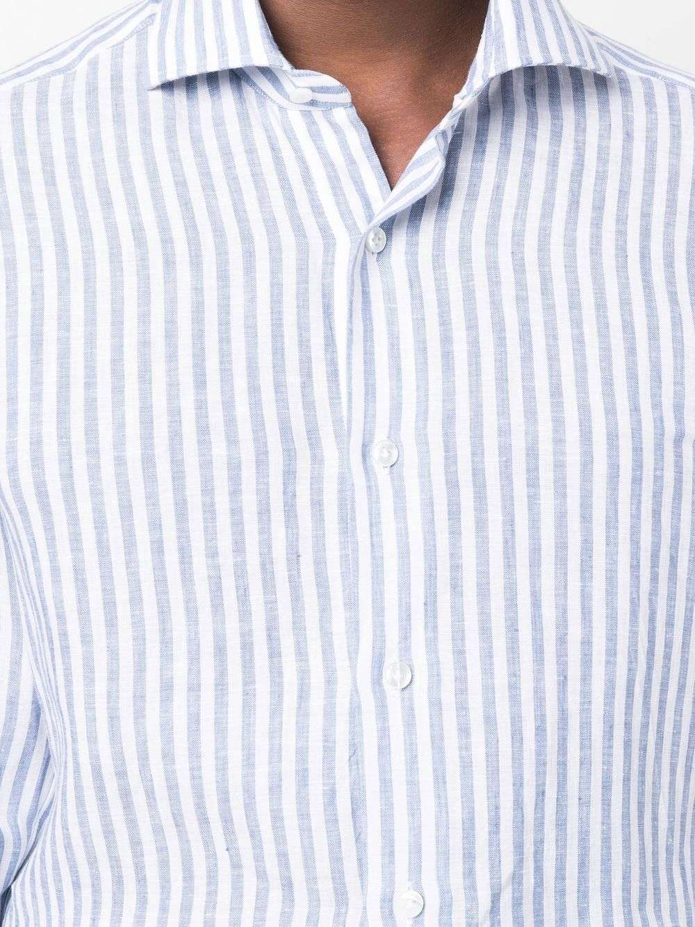 BARBA - Ризи - Stripe Cutaway - collar Shirt - Love|Labels