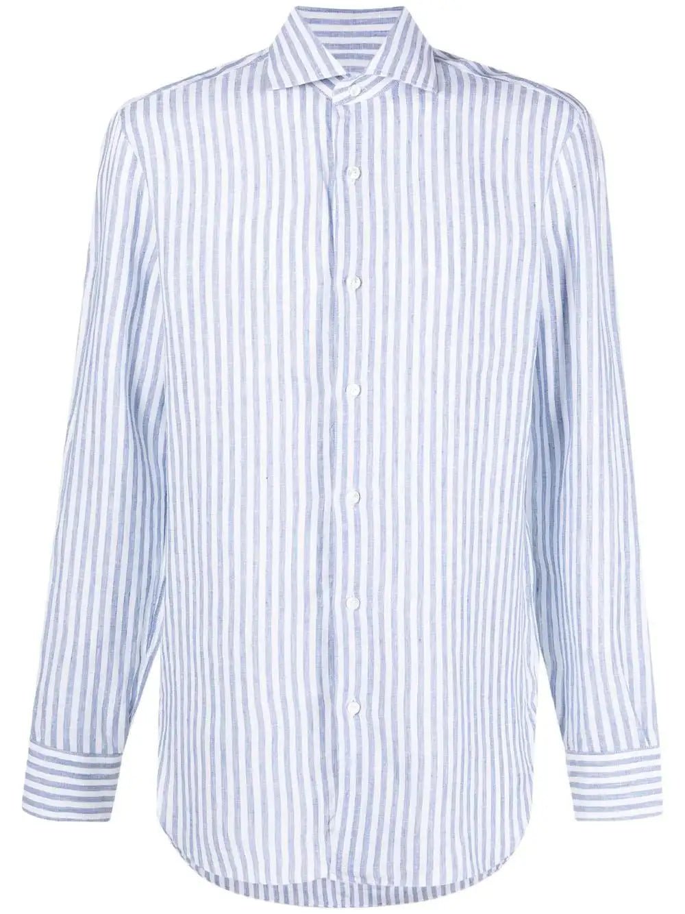 BARBA - Ризи - Stripe Cutaway - collar Shirt - Love|Labels
