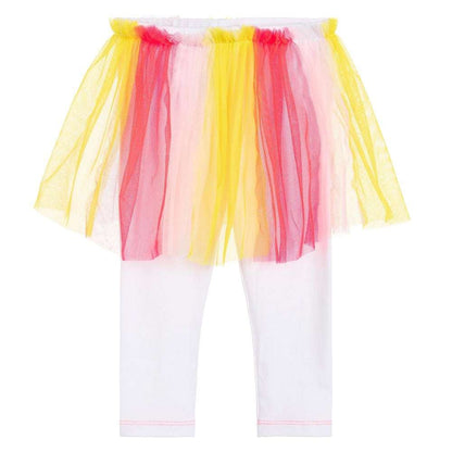 Billieblush - Клинове - Colourful Skirt with White Leggings - Love|Labels