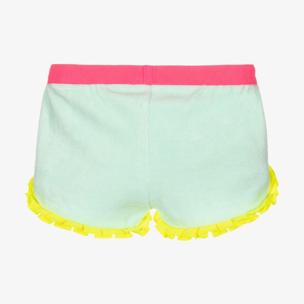 Blue Towelling Shorts