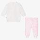 Ivory & Pink Cat Tracksuit