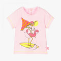 Billieblush - Тениски - Pink Beach Flamingo T-Shirt - Love|Labels
