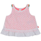 Billieblush - Потници - Pink & White Top - Love|Labels