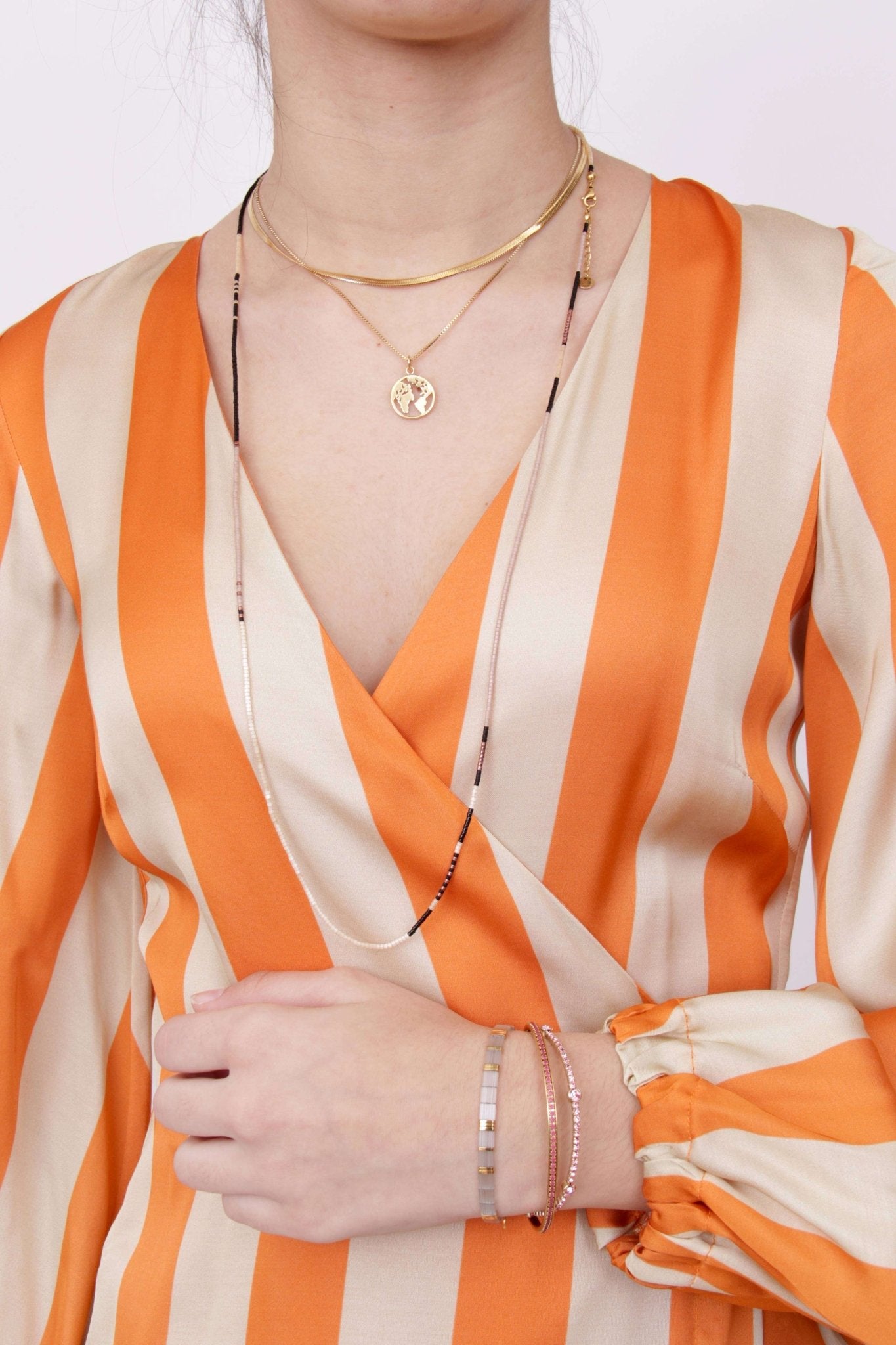 Black Coral - Рокли - Orange Ava Dress - Love|Labels