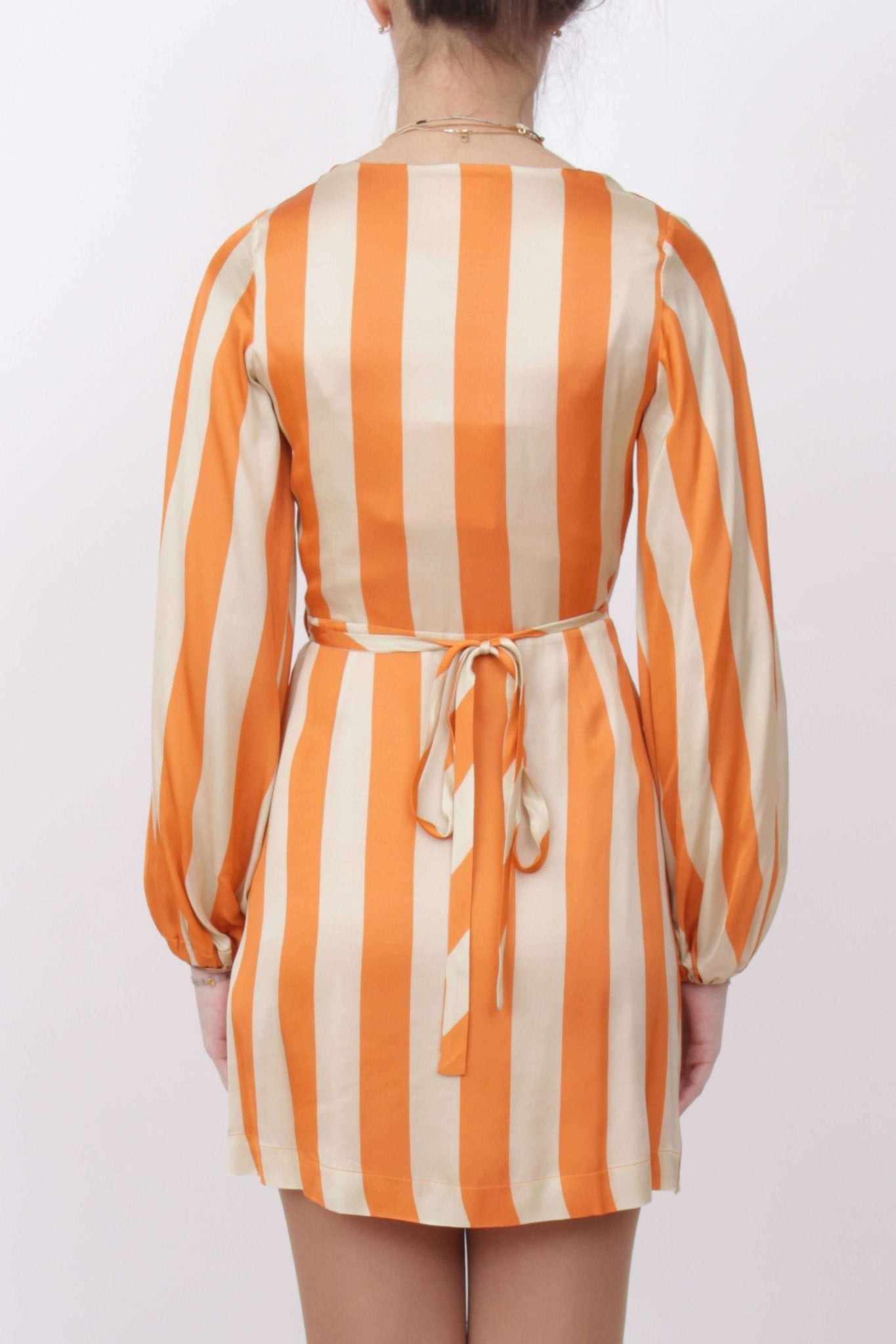 Black Coral - Рокли - Orange Ava Dress - Love|Labels