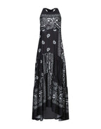 Black Coral - Рокли - Paisley Maxi Dress - Black - Love|Labels