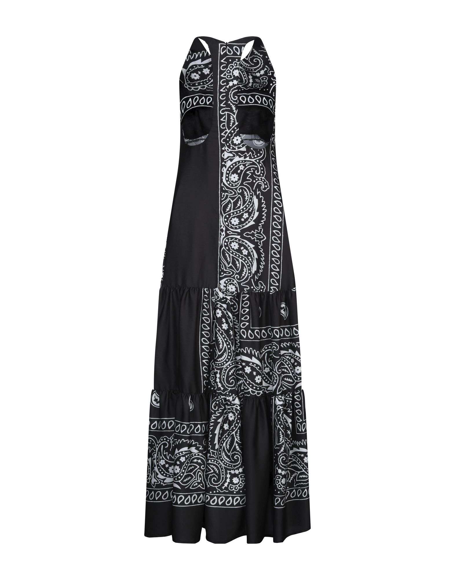 Black Coral - Рокли - Paisley Maxi Dress - Black - Love|Labels