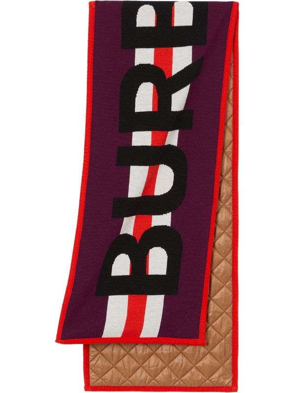 Burberry - Аксесоари - Други - Logo Quilted Knit Scarf - Love|Labels