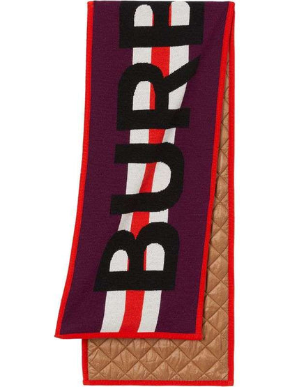 Burberry - Аксесоари - Други - Logo Quilted Knit Scarf - Love|Labels