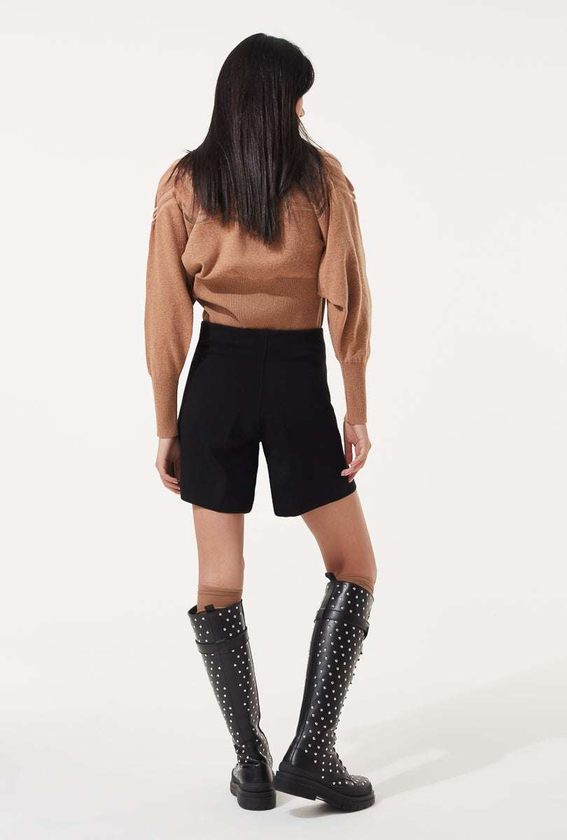 CIRCUS HOTEL - Шорти - Dark Blue CH Knitted Shorts - Love|Labels