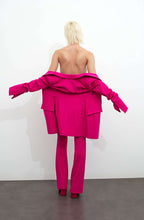 CIRCUS HOTEL - Панталони - Flared Fuxia Trousers - Love|Labels