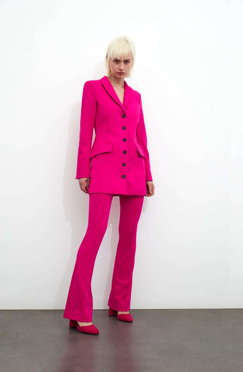 CIRCUS HOTEL - Панталони - Flared Fuxia Trousers - Love|Labels