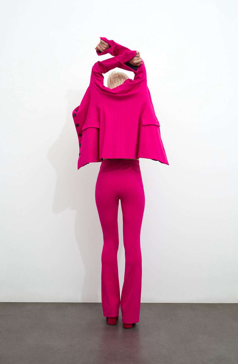 CIRCUS HOTEL - Панталони - Flared Fuxia Trousers - Love|Labels