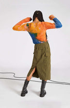 CIRCUS HOTEL - Поли - Khaki Cargo Skirt - Love|Labels