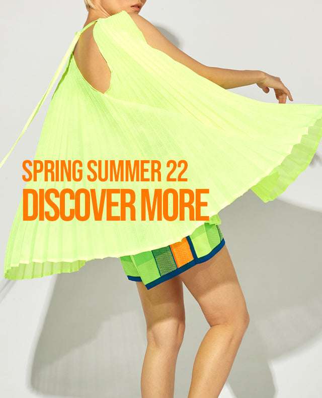 CIRCUS HOTEL - Потници - Neon Lurex Pleated Top - Love|Labels