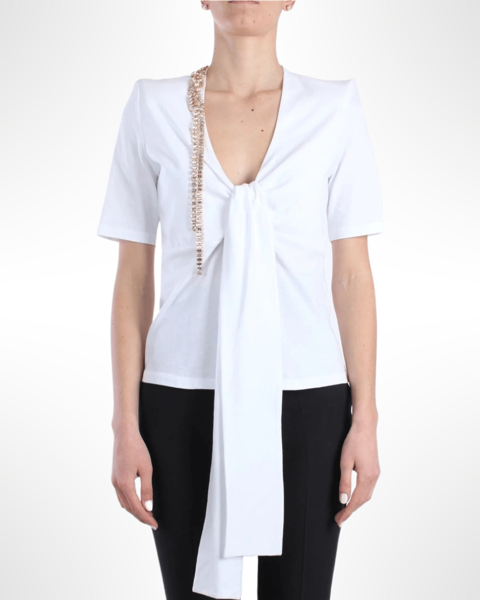 CIRCUS HOTEL - Тениски - V - Neck Jewel T-shirt - Love|Labels