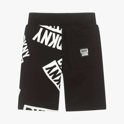 DKNY - Шорти - Black Cotton Logo Shorts - Love|Labels