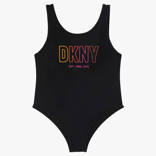 DKNY - Бански - Black Logo Swimsuit - Love|Labels