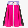 DKNY - Поли - Black & Pink Logo Skirt - Love|Labels