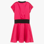 DKNY - Рокли - Girls Pink Satin Dress - Love|Labels