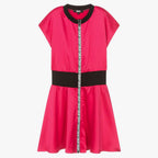 DKNY - Рокли - Girls Pink Satin Dress - Love|Labels