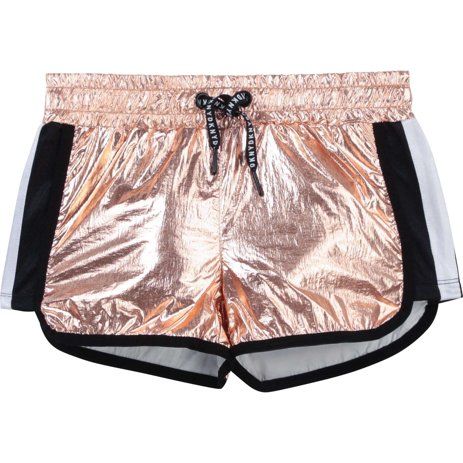 DKNY - Шорти - Gold Shinny Shorts - Love|Labels