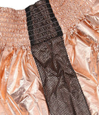 DKNY - Поли - Gold Shinny Skirt - Love|Labels