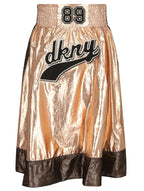 DKNY - Поли - Gold Shinny Skirt - Love|Labels