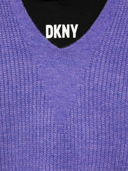 DKNY - Рокли - Layered Hooded Sweater Dress - Love|Labels