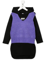 DKNY - Рокли - Layered Hooded Sweater Dress - Love|Labels