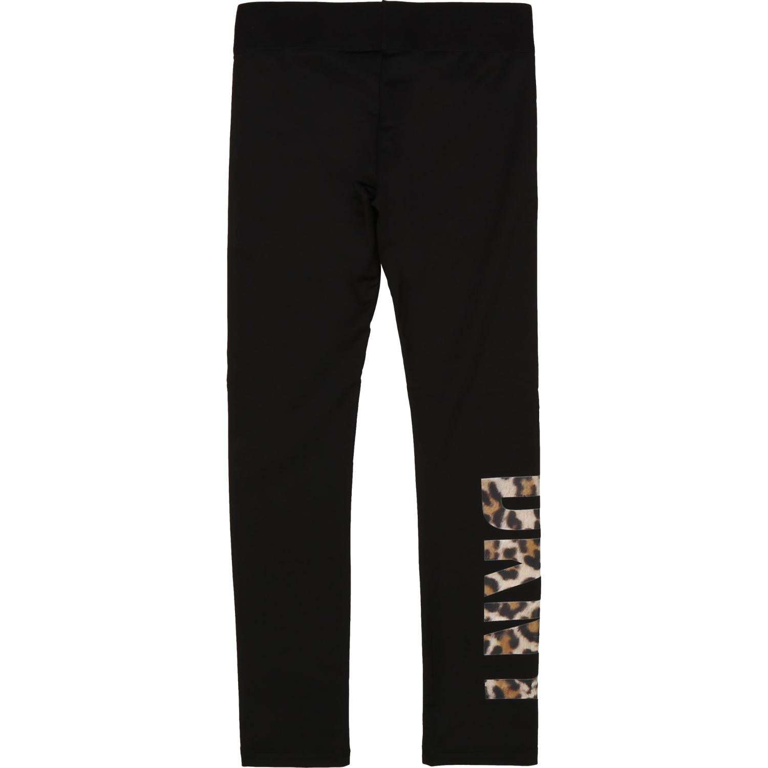 DKNY - Клинове - Leopard Logo Leggings - Love|Labels