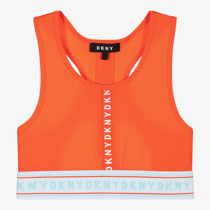 Orange Sports Top