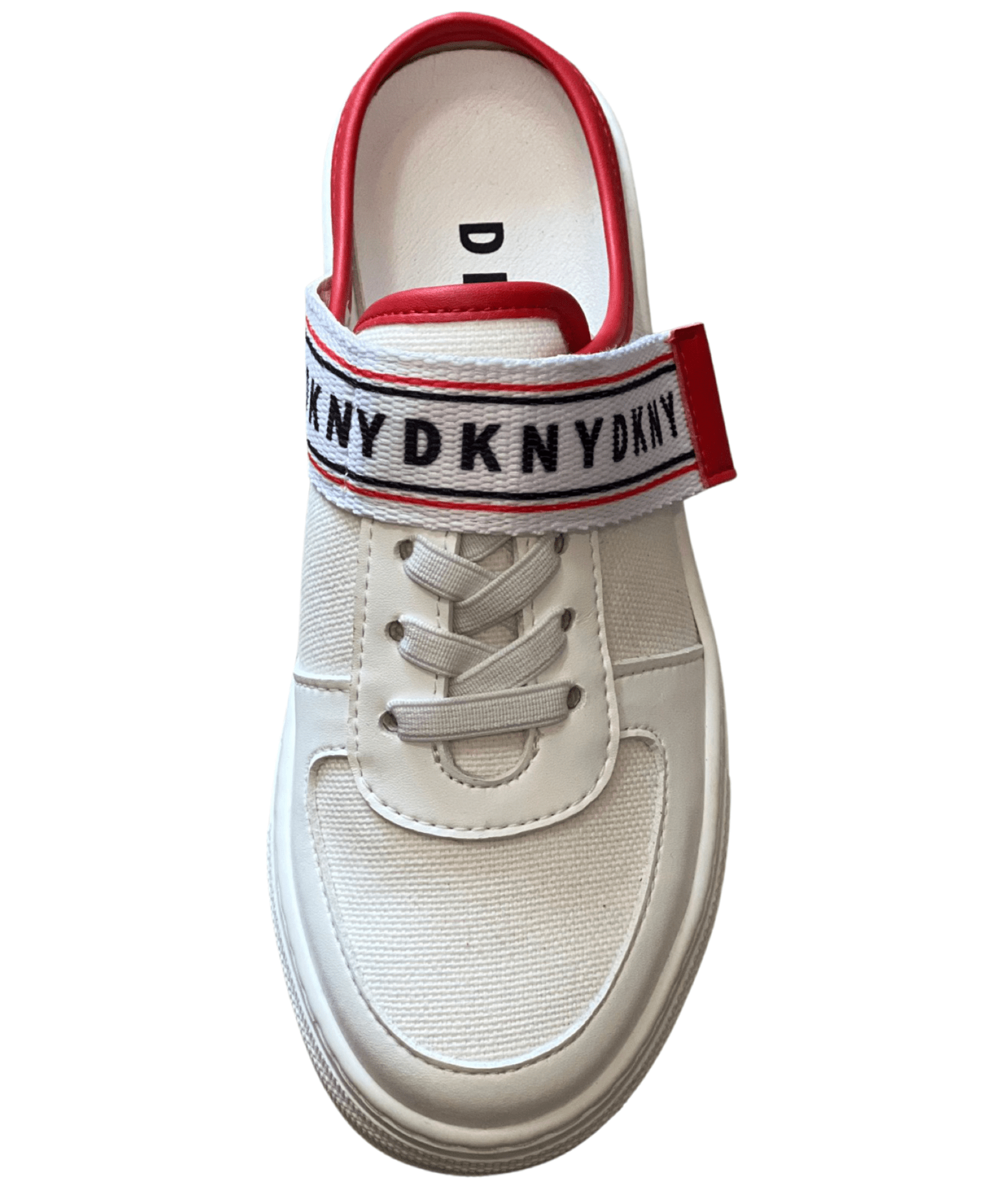 DKNY - Обувки - White DKNY Open Sneakers - Love|Labels