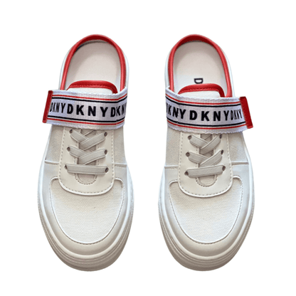 DKNY - Обувки - White DKNY Open Sneakers - Love|Labels