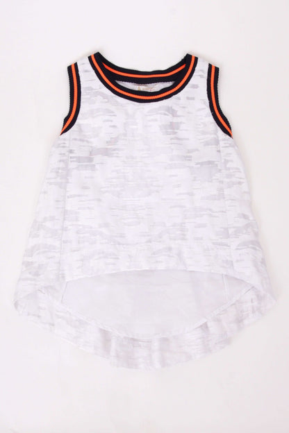 DONDUP - Потници - White Asymmetric Top - Love|Labels