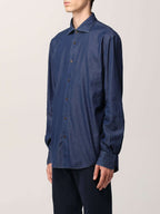 ETRO - Ризи - Paisley Denim Shirt - Love|Labels
