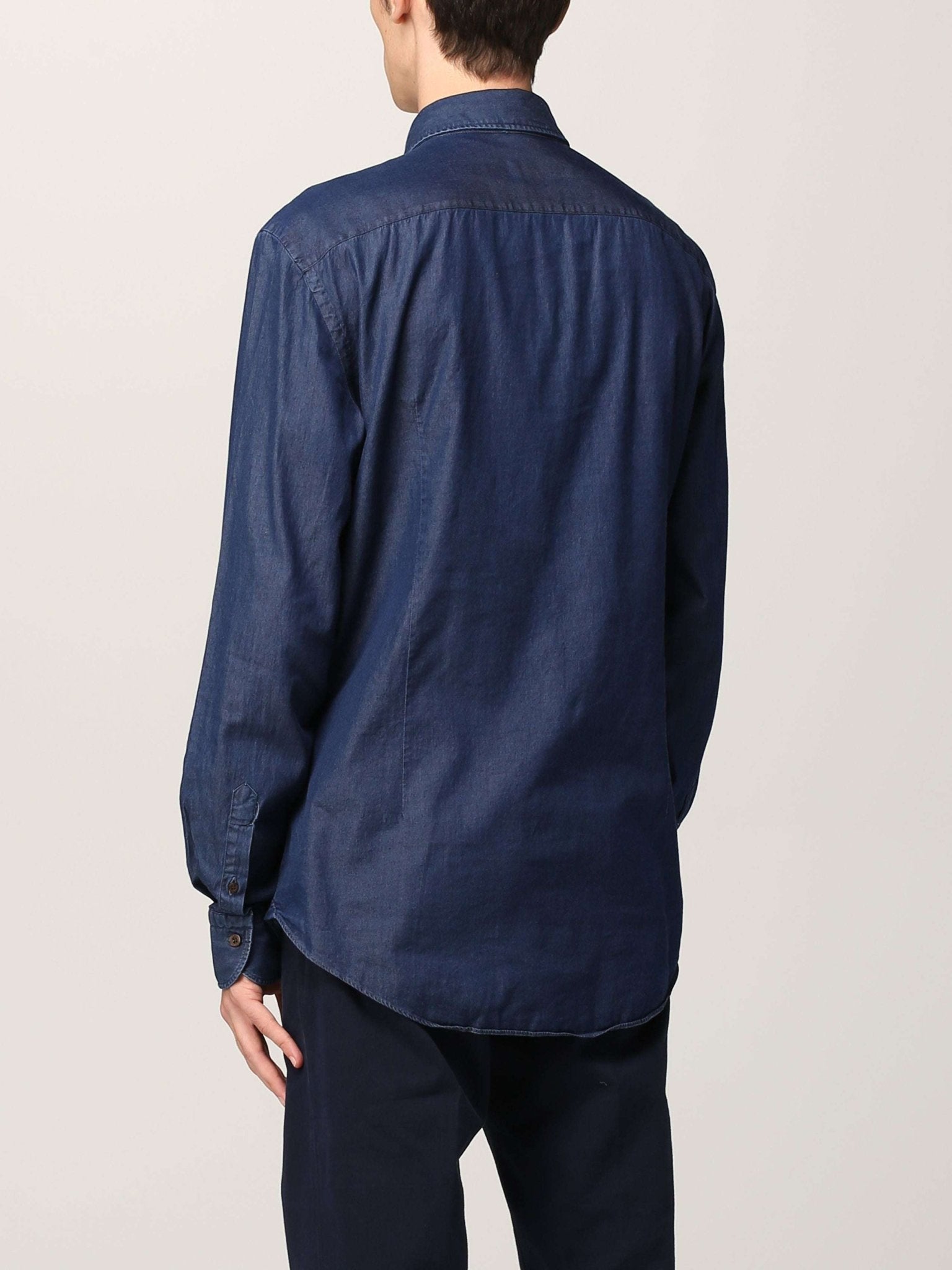 ETRO - Ризи - Paisley Denim Shirt - Love|Labels