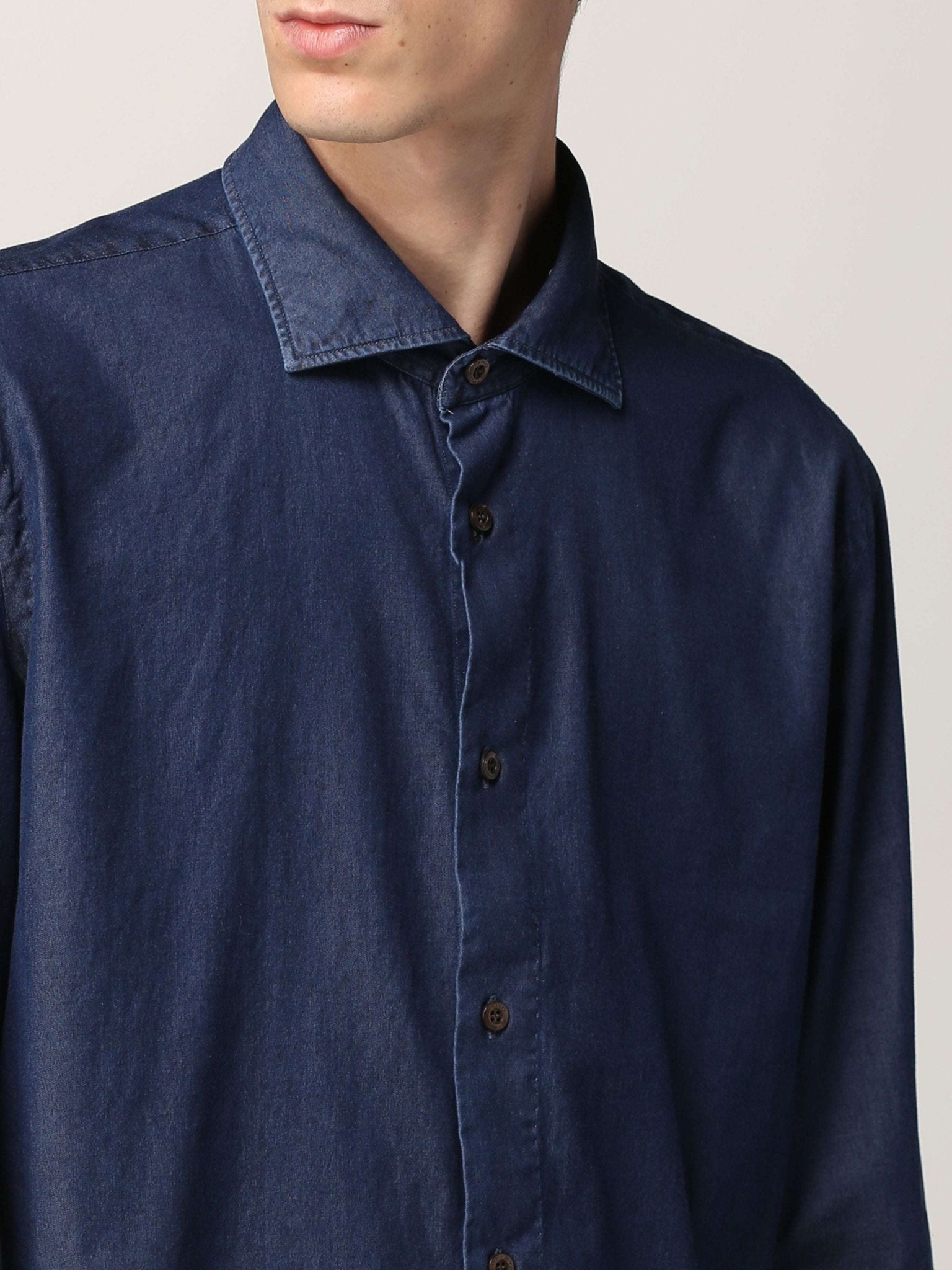 ETRO - Ризи - Paisley Denim Shirt - Love|Labels