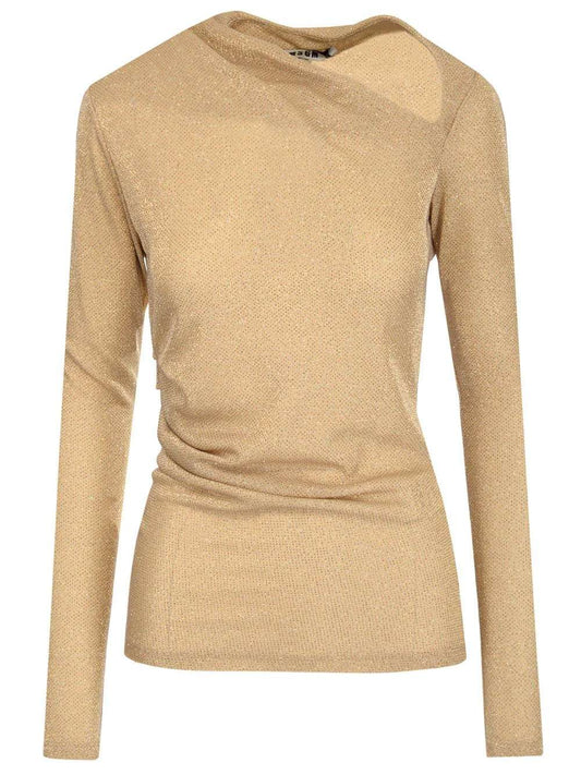 Nude Lurex Blouse