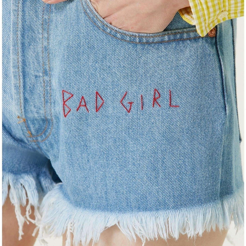 FORTE DEI MARMI COUTURE - Шорти - Bad Girl Denim Shorts - Love|Labels