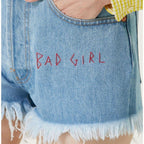 FORTE DEI MARMI COUTURE - Шорти - Bad Girl Denim Shorts - Love|Labels