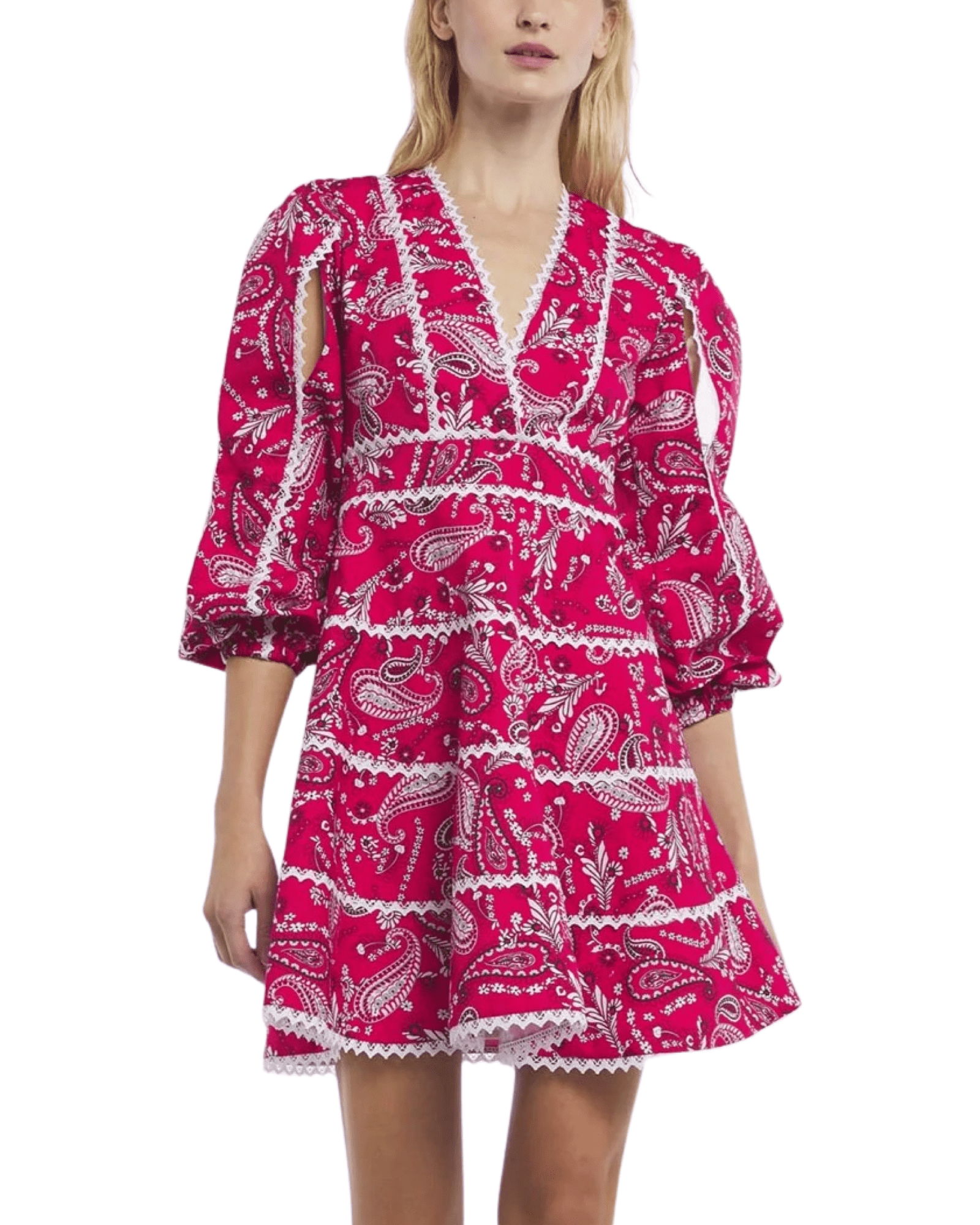 FORTE DEI MARMI COUTURE - Рокли - Bandana Red Garden Dress - Love|Labels