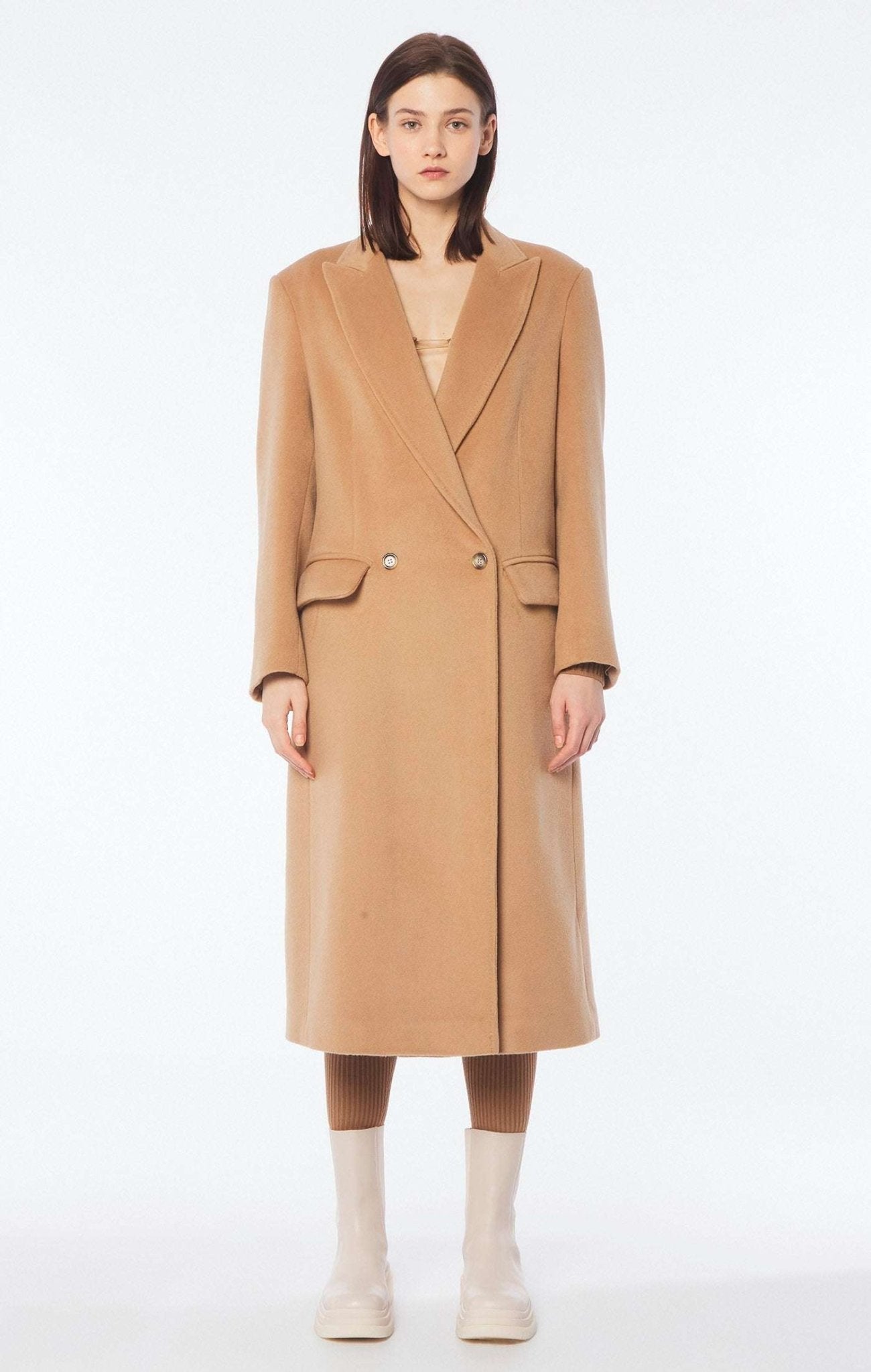 FORTE DEI MARMI COUTURE - Якета - Cashmere Camel Coat - Love|Labels
