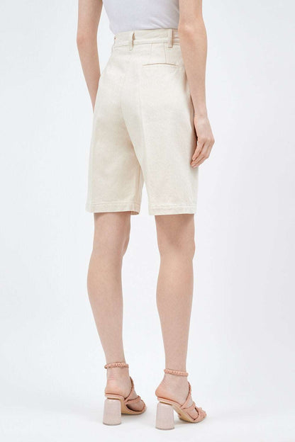 FORTE DEI MARMI COUTURE - Шорти - Ecru Bermuda Shorts - Love|Labels