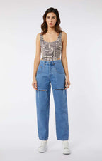 FORTE DEI MARMI COUTURE - Потници - Newspaper Body - Top - Love|Labels