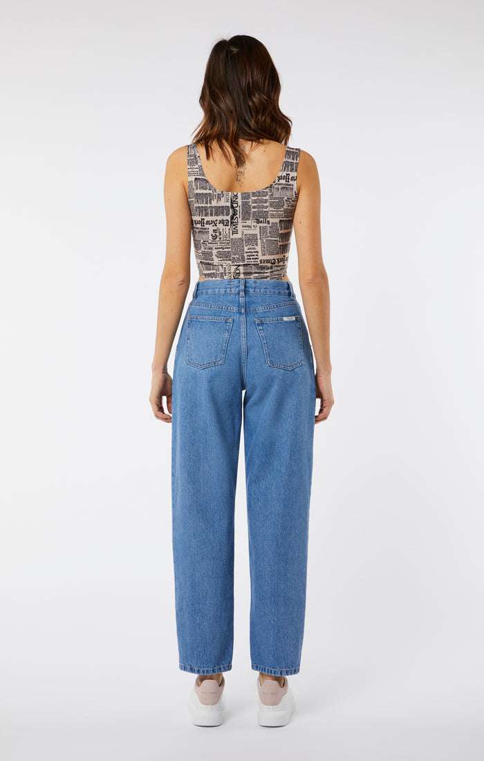 FORTE DEI MARMI COUTURE - Потници - Newspaper Body - Top - Love|Labels