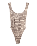 FORTE DEI MARMI COUTURE - Потници - Newspaper Body - Top - Love|Labels