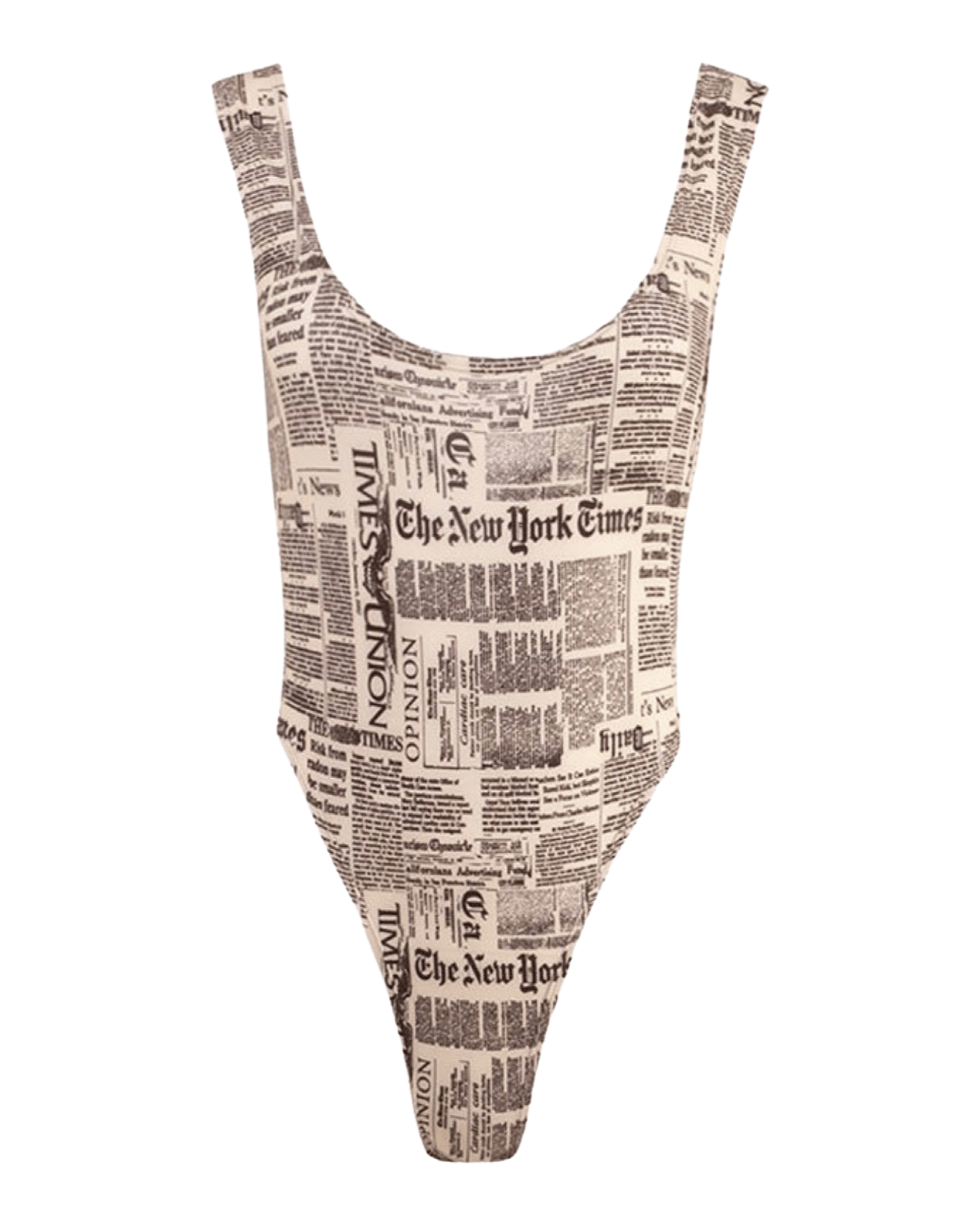 FORTE DEI MARMI COUTURE - Потници - Newspaper Body - Top - Love|Labels