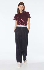 FORTE DEI MARMI COUTURE - Панталони - Waistband Logo Wool Pants - Love|Labels